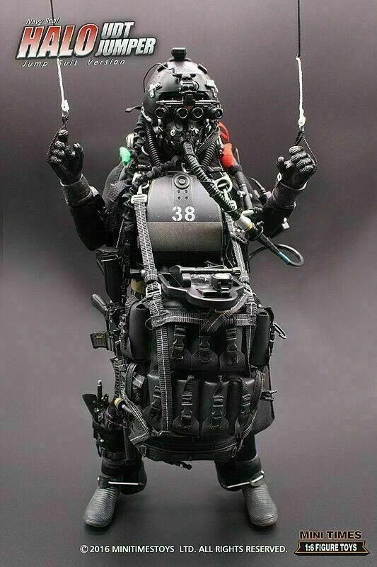 Mini Times 1/6 US Navy Seal HALO UDT Jumper Action Figure Doll 