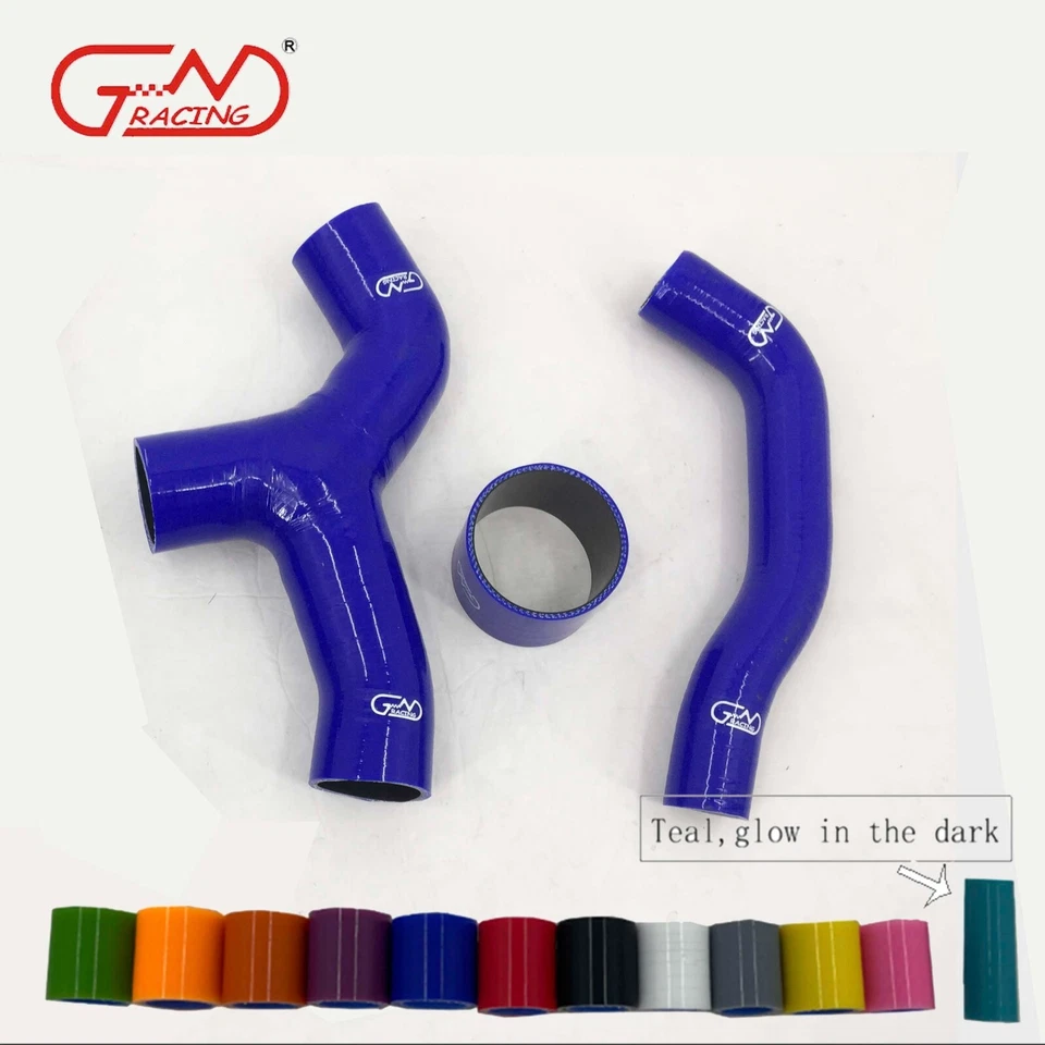 Fit Subaru Forester XT 2.5L 04-08 /Impreza WRX STI Silicone Intercooler Hose Kit - Imagem 3 de 4