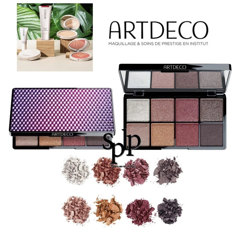 ARTDECO Palette Mit 8 Metallischen Lidschatten Eyelights