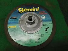 Norton Gemini 7" X 1/4" X 5/8"-11 Grinding Wheel Type 27