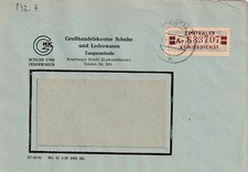 DDR ZKD B Nr. 21 A II mit Plattenfehler I, gepr&uuml;ft BPP