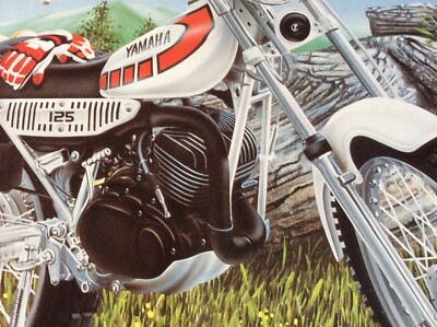 Yamaha TY 125 in 1:8 von Heller # 80902 | Modellbau für alle mit Spaß