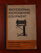 KODAK PROFESSIONAL PHOTOGRAPHIC EQUIPMENT CATALOG, NO. 30/215526