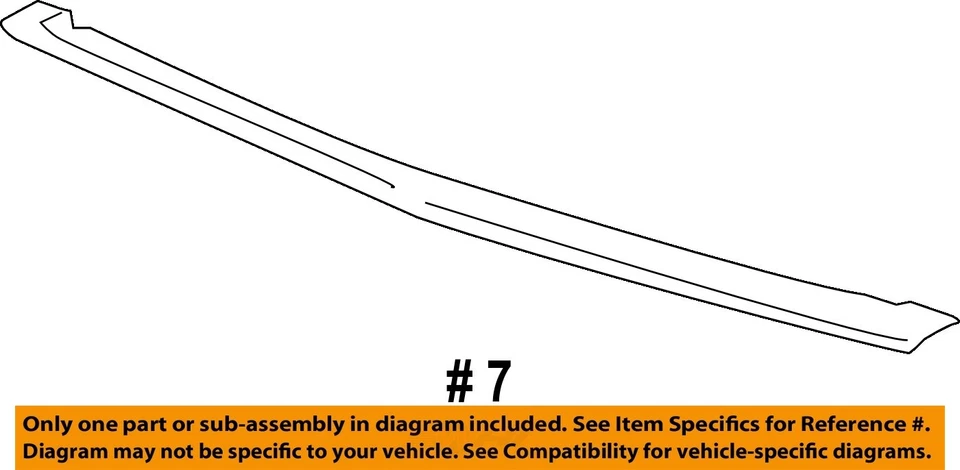 GMC SIERRA 2003-2007 relleno de parachoques delantero nuevo GM # 15098996 Foto 3 de 3