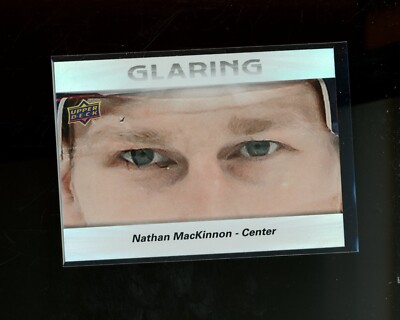 Glearing 2023-24 Upper Deck Glaring #GL12 Nathan MacKinnon | eBay