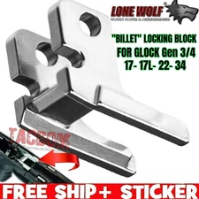 LONE WOLF LWD-1447 Locking Block for FULL Size Glok 17 22 34 20 20SF 21 21SF
