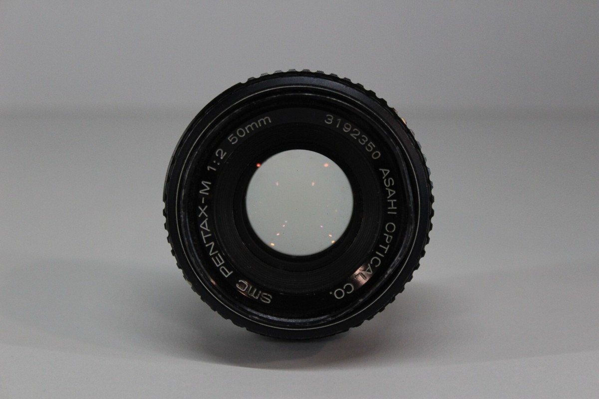 Vintage Asahi Optical Co. SMC PENTAX-M 1:2 50mm Lens (US