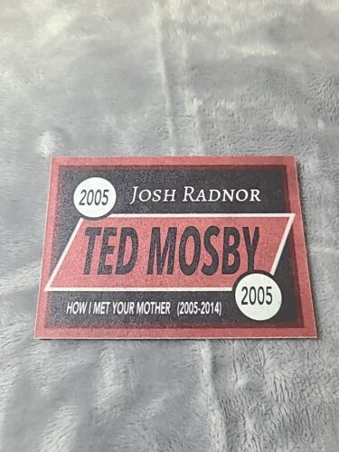Ted Mosby Card Josh Radnor How I Met Your Mother "Have You Met Ted?" - Picture 4 of 5