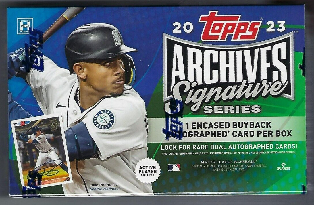 2023 Topps Archives Signature Series Baseball Factory Sealed Hobby