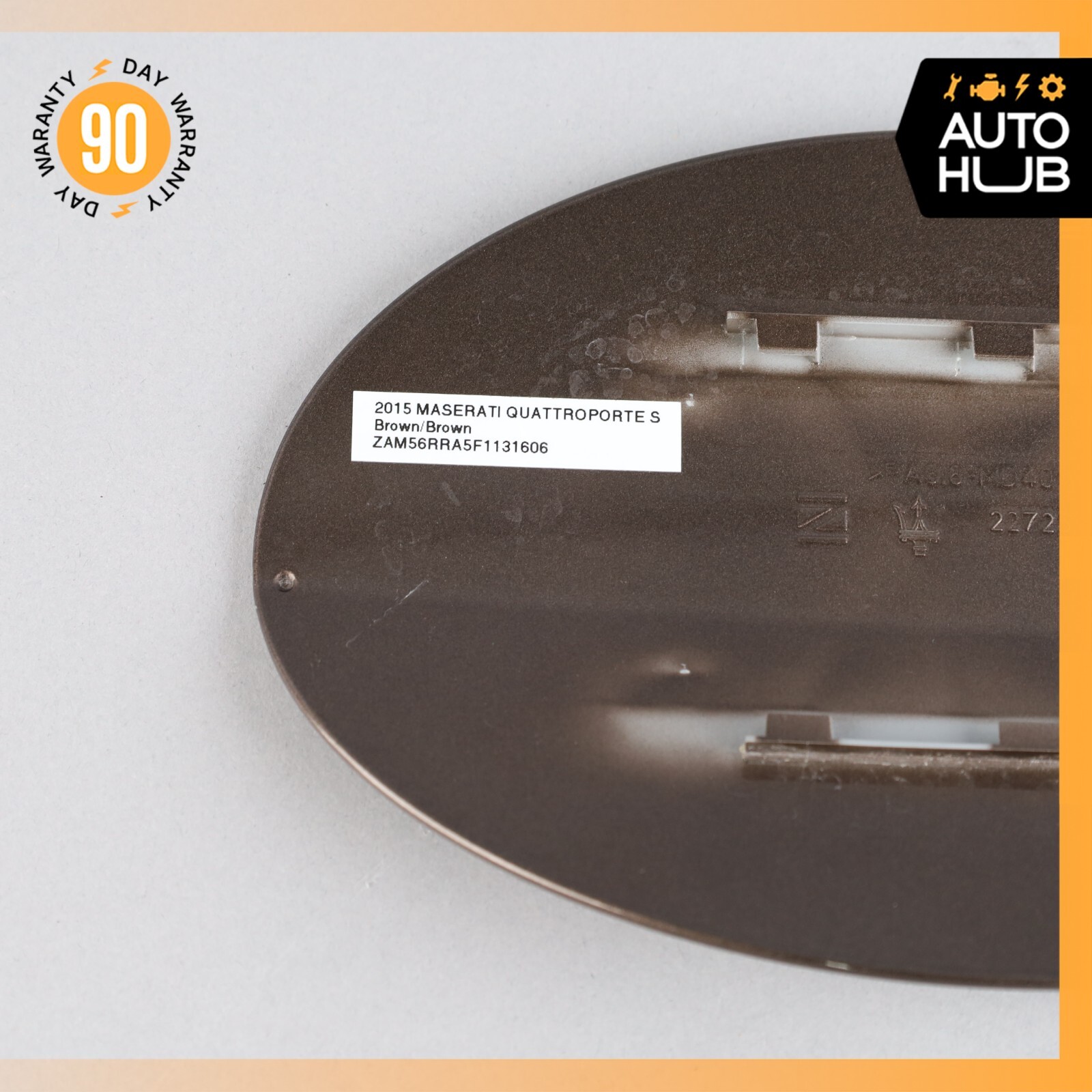 14-22 Maserati Quattroporte M156 SQ4 Fuel Gas Tank Lid Door Cover OEM 32k