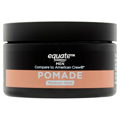 Equate Men Shine Enhancing Medium Hold Hair Pomade, 3.0 oz