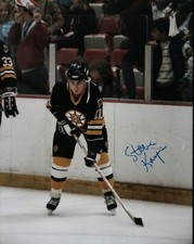 Steve Kasper Signed Hockey Photo 8x10