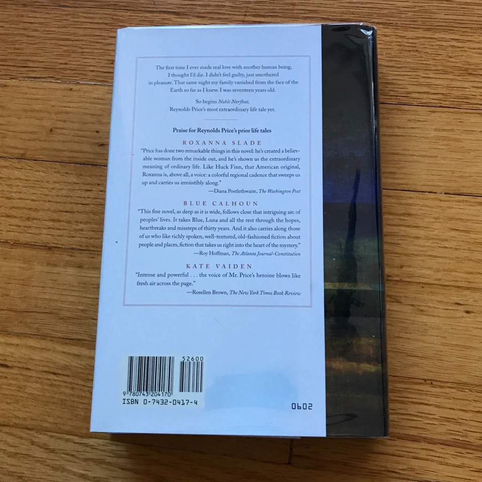 REYNOLDS PRICE—Noble Norfleet—“One of our greatest”—HARPER LEE—1st Ed HC—SIGNED - Image 2 of 4