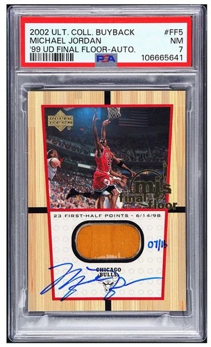 2002 Ultimate Collection Michael Jordan Final Floor /15 Buyback RARE!