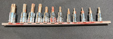 SNAP ON TTXE 12 Piece TORX® Bit Socket Set USA 1/4