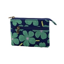 Small Floral Coin Purse for Girls Pastoral Print Wallet for Everyday Carry Use