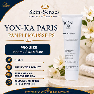 Yonka Pamplemousse Cream Dry Skin (3.44oz / 100ml) PRO SIZE / SEALED / EXP 03/29