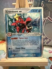 Crawdaunt ex 99/110 EX Holon Phantoms Holo Swirl! on eBay