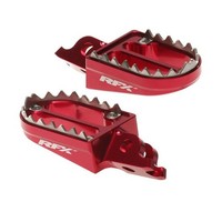 RFX Pro Series Shark Teeth FußRasten - Rot KTM / 250 EXC / 250 EXC / 2005 / OFF