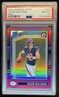 2024 Panini Donruss Optic Caleb Williams Pink Rated Rookie #201 Bears PSA 10