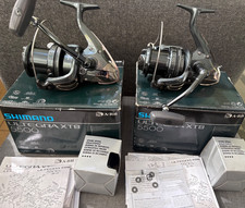 1 x Coppia di Mulinelli da Pesca SHIMANO Ultegra XTB 5500 (Baby Blue) con Scatole