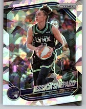 2025 Panini WNBA Cracked Ice Prizm #137 Jessica Shepard