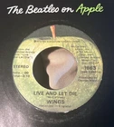 Paul McCartney & Wings - Live And Let Die 1973 Apple Records 1863 7" 45 Single