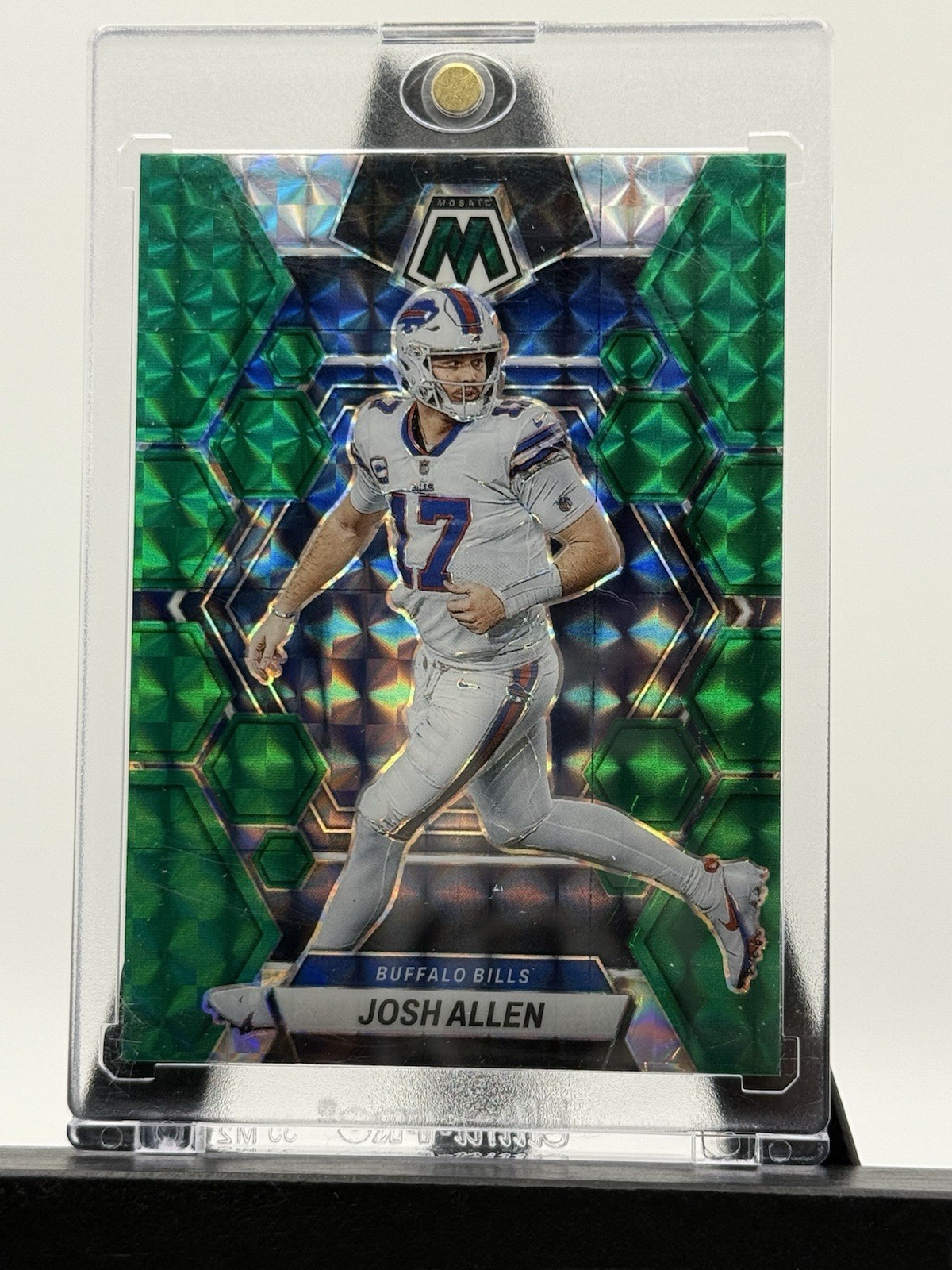 2023 Panini Mosaic - Josh Allen #21 Green Mosaic Prizm