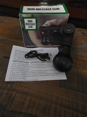 Festive Voice  Mini Massage Gun   Wireless Deep Tissue Muscle Therapy Massager