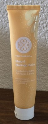 True Moringa Shea Moringa Balm Moisturizing for Hands Body 1.4 oz  New Travel