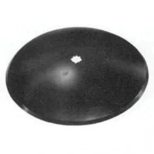 Disc Blade 24" Smooth Edge 1/4" Thickness 1-1/2" Square x 1-3/4" Round