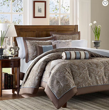 Madison Park Aubrey 6 Piece Duvet Cover Set Comforter King/Cal King