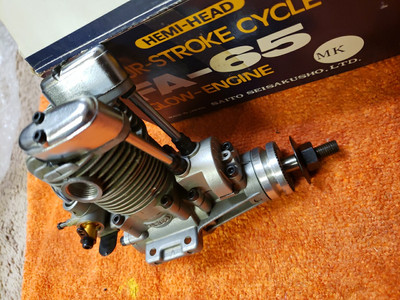 Saito Engine - Saito FA-65 - FA 65 Hemi-Head four stroke - NIB | eBay