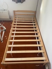 Solid Wood Pine Single Bed Frame
