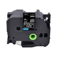 1PK Mobile Solutions Stencil Tape Label STE-161 STE161 for Brother P-Touch 1.5"