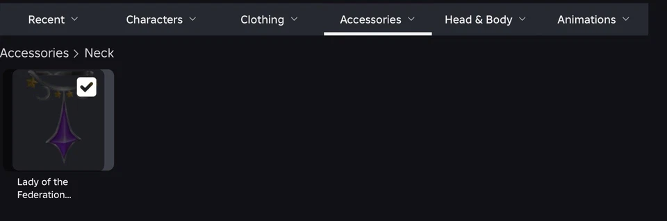 OG 2008 ROBLOX ACCOUNT (COMES WITH LADY OF THE FEDERATION NECKLACE + MORE) - Bild 3 von 4