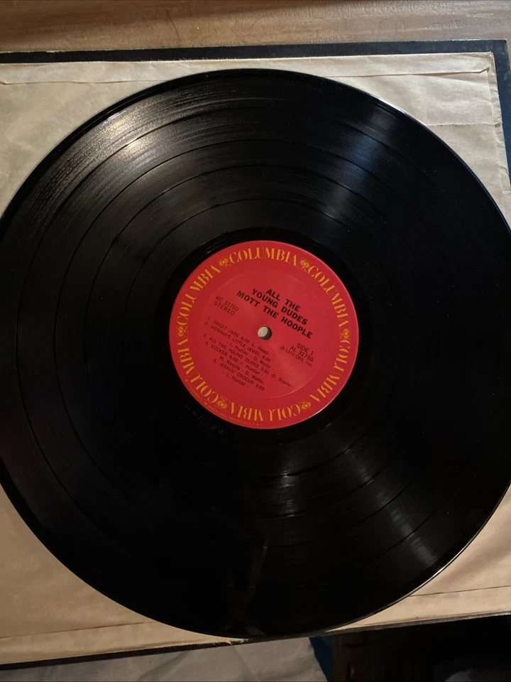 Mott the Hoople - All the Young Dudes - First Pressing LP - 1972 (KC 31750) NICE Foto 4 de 4