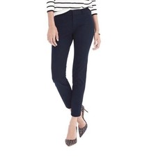 Banana Republic Women  s Sloan Skinny Ankle Pant in Navy Bi-Stretch Slim 4