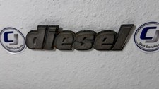 Volkswagen Vw Rabbit Caddy Pickup Diesel Rear Emblem 179 853 687 Genuine Volkswagen Vw Rabbit Caddy Pickup Diesel Rear Emblem 179 853 687 Genuine