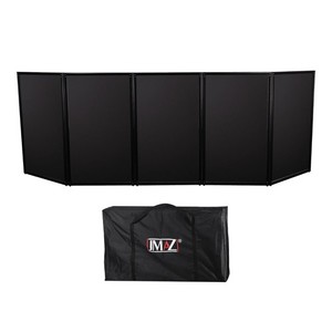 JMAZ Lighting JZ5006 Event Booth DJ Facade Black 5 Detachable Panels