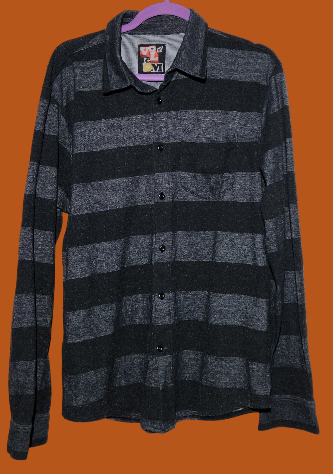 Volcom plaid flannel