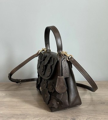 バッグ Coach Floral Applique Hand Bag Coach Floral Applique In Women's Bags & Handbags | eBay