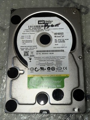 Western Digital WD10EACS-00ZJB0 1TB SATA 3.5'' Internal Hard Drive