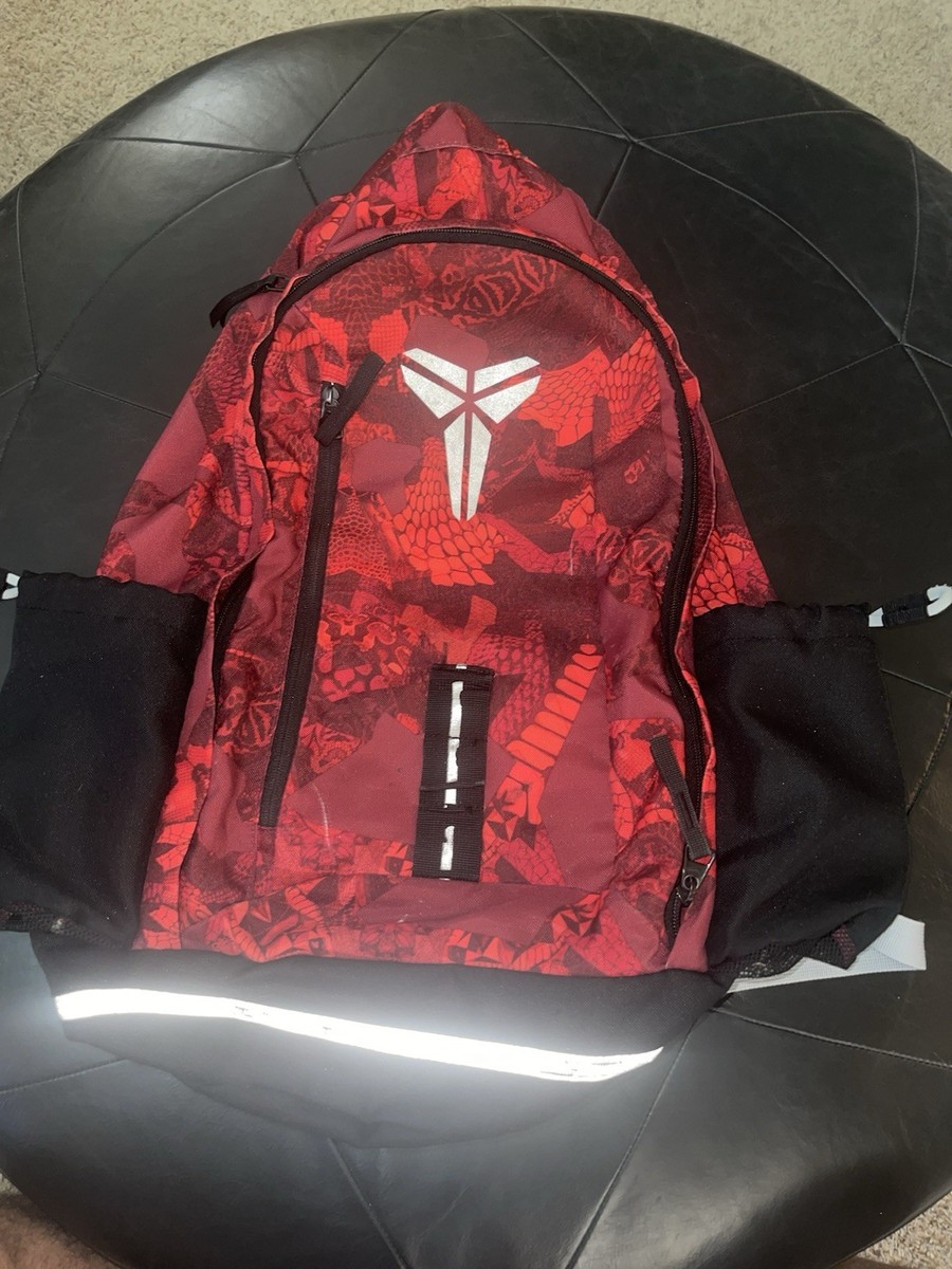 Nike Kobe Bryant Mamba Basketball Backpack Red Snakeskin Rare | eBay