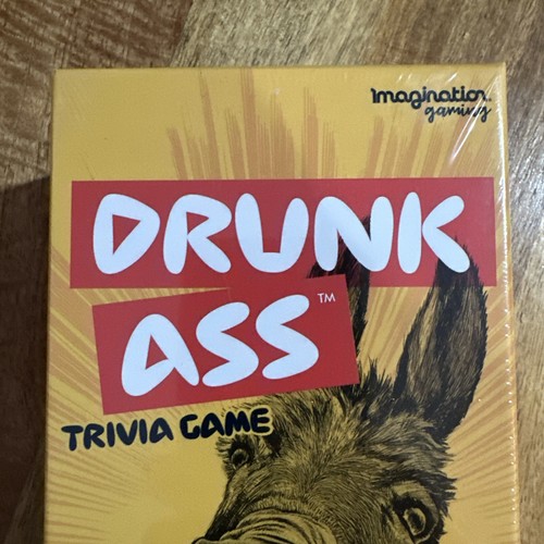 Drunk Ass Trivia Game by Imagination Gaming 2018 New & Sealed - Picture 2 of 8