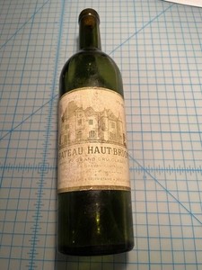 Chateau Haut-Brion Empty 750ML Bottle Vintage 1949