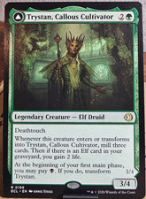 Trystan Callous Cultivator Lorwyn Eclipsed Magic the Gathering NM Rare
