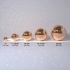 Yescom 8PCS Disco Ball Set 7"/12"/16"/20"/24" for Party Event Wedding Rose Gold — photo 9