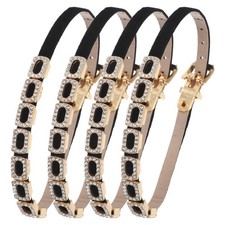 2 Pairs High Heels Straps Ankle Shoe for Detachable Shoes Adjustable