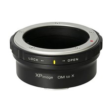 XPIMAGE Lens Mount Adapter for Olympus OM Zuiko Lens to Fujifilm X Camera